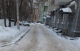 Механизированная уборка придомовой территории по адресу Комсомольский проспект, 85